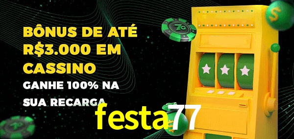 festa77 melhor bônus de depósito